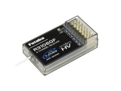 Futaba R3106GF 6Ch (PWM) Luft Empfänger T-FHSS : FUT05102641-3 - Bild 1 von 4