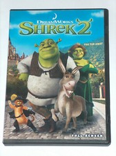DreamWorks Shrek 2 DVD, 2004 Full Frame, Childrens Animated FREE SHIPPING U.S.A.