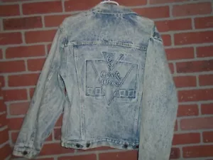 CROOK AND CHASE VINTAGE 1990S HERREN STONEWASH JEANSJACKE GRÖSSE MEDIUM / 42 - Bild 1 von 6