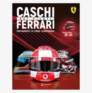 CHARLES LECLERC (2024) HELMET TUTTI I CASCHI DEI PILOTI FERRARI N.#88 - Foto 1 di 1