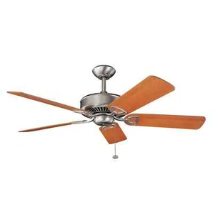 Builder Fans 300104NI Kedron Ceiling Fan in Brushed Nickel - Picture 1 of 2