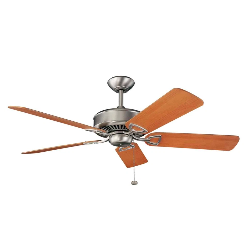 Builder Fans 300104NI Kedron Ceiling Fan in Brushed Nickel - Image 1 of 2