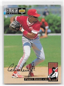 1994 Upper Deck Collector's Choice Gold Signature Parallel #666 Pokey Reese - Picture 1 of 2