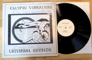 CALYPSO VIBRATIONS Universal Sounds SIGNED LP private FL ORIDA funk - Imagen 1 de 2