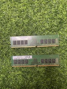 ( 2x )Samsung 16GB 2RX8 PC4 2666V UB1 11 (M378A2K43DB1-CTD) HP 933278-001 - Photo 1/6