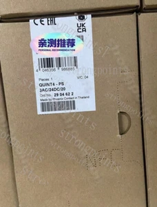 PHOENIX 2904622 QUINT4-PS/3AC/24DC/20 Power Supply UPS~ #A6-9 - Bild 1 von 4