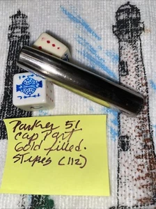 Tapa Parker 51 original parte incompleta llena de oro - Imagen 1 de 9