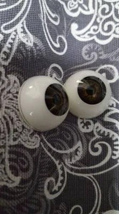 Ojos de muñeca 20 mm de Pabol MA-11 Nuevo oriental oscuro/marrón asiático ¡ENVÍO RÁPIDO!¡! - Imagen 1 de 1