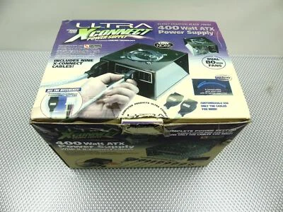 Ultra Xconnect  Modular Power Supply PSU 400W w/ 8 Xconnect Cables - X-ULT400P - Image 1 of 4