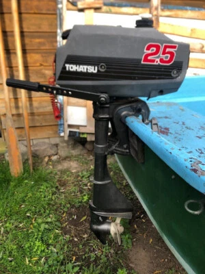 Bootsmotor Benzin von TOHATSU 2,5 PS günstig zu verkaufen! - Bild 1 von 2