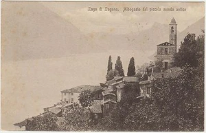 LAGO DI LUGANO - ALBOGASIO DEL PICCOLO MONDO ANTICO - VALSOLDA (COMO) 1921 - Imagen 1 de 1