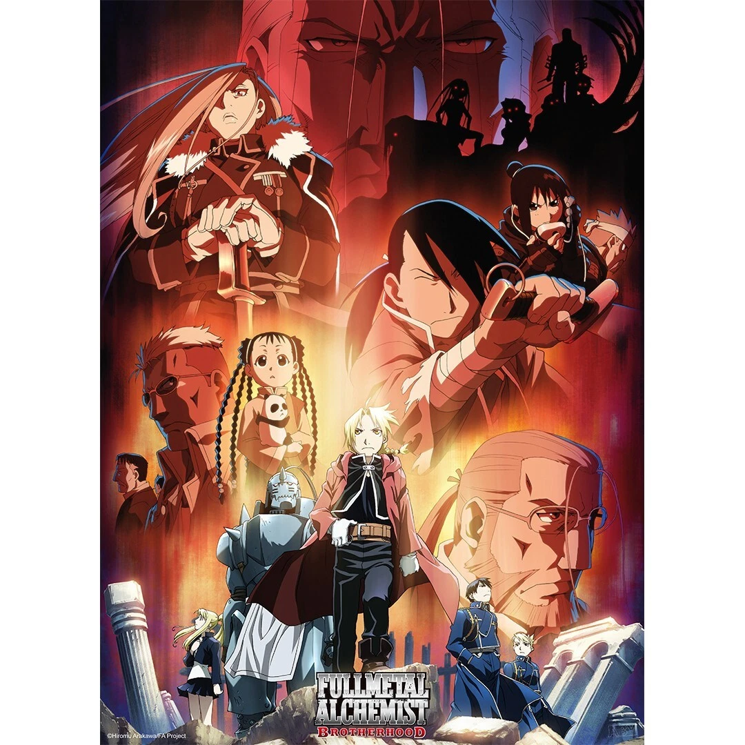 Full Metal Alchemist Poster – Edward Elric Anime Wandkunst, Matt, Hochwertiger Digitaldruck, Ohne Rahmen