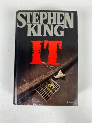 It by Stephen King 1986 Hardcover FIRST EDITION Viking Penguin With Dustcover - Image 1 of 4