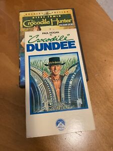 The Crocodile Hunter, Collision Course DVD & Crocodile Dundee VHS”Go Down Under”