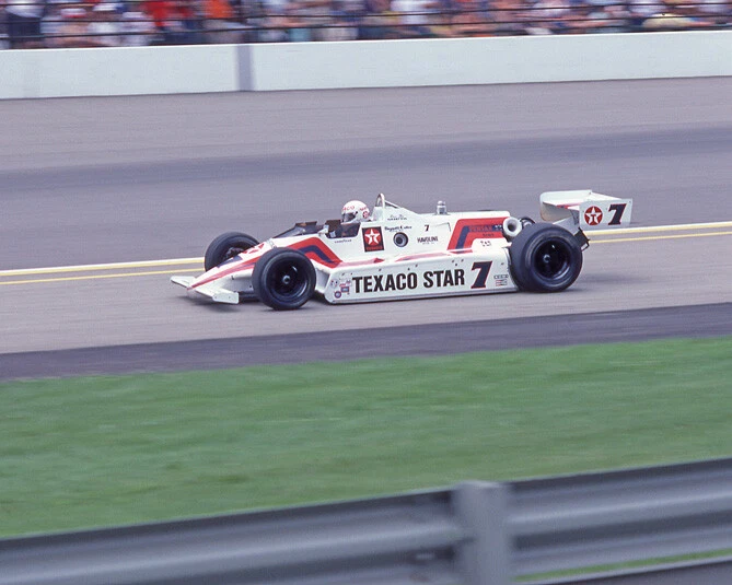 1982 Texaco Star Cosworth TOM SNEVA Glossy 8x10 Photo Indianapolis 500 - Image 1 of 1