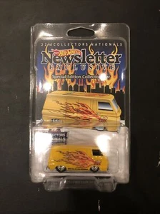 Hotwheels 22nd Collector's National Newsletter Exclusive Van - Picture 1 of 4