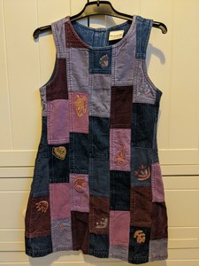 next patchwork dress
