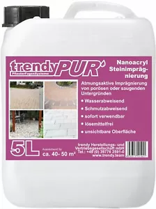 Impregnación de piedra | Protección de piedra | Sellamiento de piedra | Nano calidad - 5 L - Imagen 1 de 1