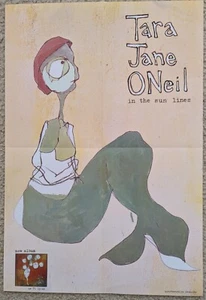 TARA JANE ONEIL In The Sun Lines PROMO POSTER Quarterstick 2001 - Picture 1 of 1