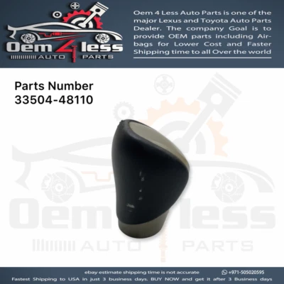 Lexus RX450h L Transmission Gear Shift Knob 2020, 2021, 2022 OEM 33504-48110 - Image 1 of 4