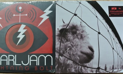PEARL JAM Lightning 2-LP + Vs LP Gatefolds Vinyl Sealed - Image 1 of 3