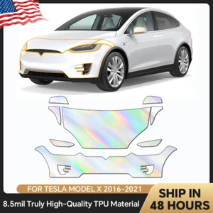 For Tesla Model X 2016-2021 Precut Paint Protection Film Clear Bra PPF TPU - Picture 1 of 22