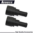 Pair Heater Core Coolant Hose Connector Fit For Cadillac Chevrolet Tahoe GMC Ford Thunderbird