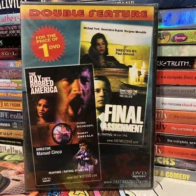 Final Assignment 1982 / The Day They Robbed America 1985 DVD New Michael York - Image 1 of 4