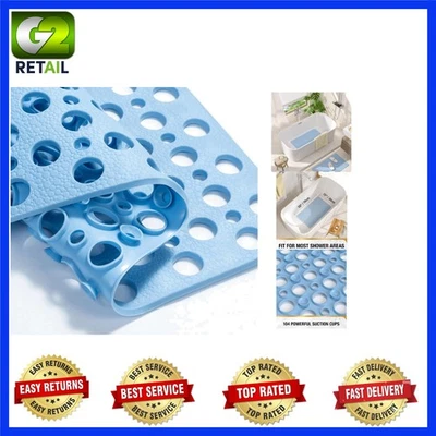 28x15 Non-Slip Bathtub Mat with 104 Suction Cups for Ultimate Safety and Comfort - Image 1 of 4