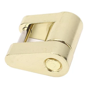 Cerradura de acoplador de lengüeta de remolque resistente antirrobo cerradura de acoplador versátil dorado ^ - Imagen 1 de 19