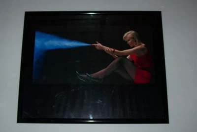 Vintage Retro 80's Sexy Woman Pin-Up Poster ManCave 20"x17" - Image 1 of 4