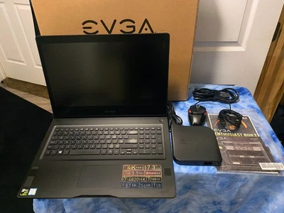 EVGA Gaming/Editing Laptop 17.3"/SSD/1TB HDD /32 GB RAM/ Intel Core i7/GTX1070  - Image 1 of 4