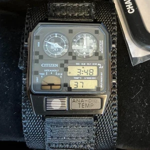 Citizen Ana-Digi Temp Watch Limited Edition Chari & Co Limited Unisex w/box New - Picture 1 of 6