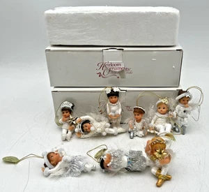 (9) CONJUNTOS DE ADORNOS RELIQUIA ÁNGELES NIEVE ASHTON-DRAKE (3) POR G.G. SANTIAGO - Imagen 1 de 12