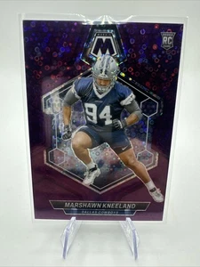 2024 Panini Mosaic - Rookies Marshawn Kneeland #353 No Huddle Purple Mosaic... - Picture 1 of 3