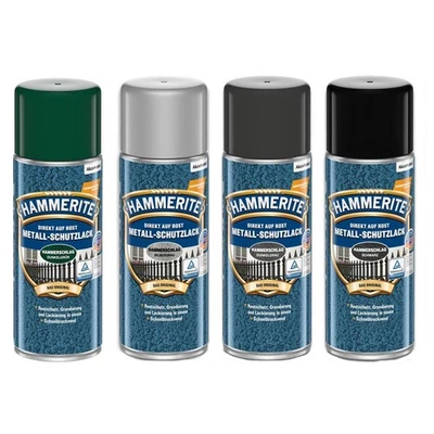 Hammerite Metall-Schutzlack Spray HAMMERSCHLAG Effekt 400 ml alle Farben - Bild 1 von 3