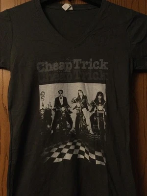 Дешевый трюк (на мотоциклах) - серая рубашка/женщины/v шеи/S/Fruit Of The Loom - Изображение 1 из 3