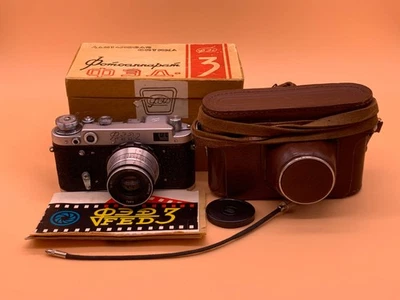 Excellent FED-2 Russian INDUSTAR Industar 61 #2200B - Image 1 of 4