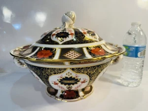 Royal Crown Derby alte Imari Suppenterrine & Deckel 1. Qualität Einzelhandel 4.855 $ Hervorragend! - Bild 1 von 19
