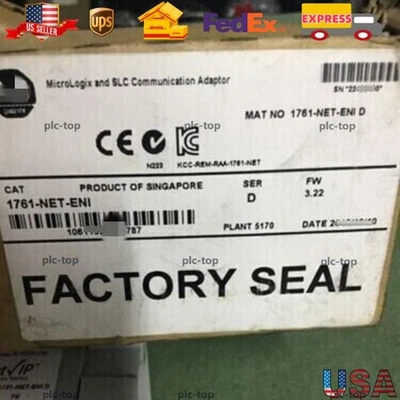 1761-NET-ENI MICROLOGIX AND SLC COMMUNICATION NEW FedEx or DHL - Image 1 of 4