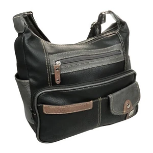 Damen Tasche Umhängetasche Schultertasche Crossbody Sportlich Zeitlos Vegan - Bild 1 von 7