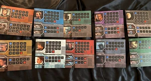 Star Wars Epic Duels Game parts Character Chart Cards Lot Of 12 - Picture 1 of 2