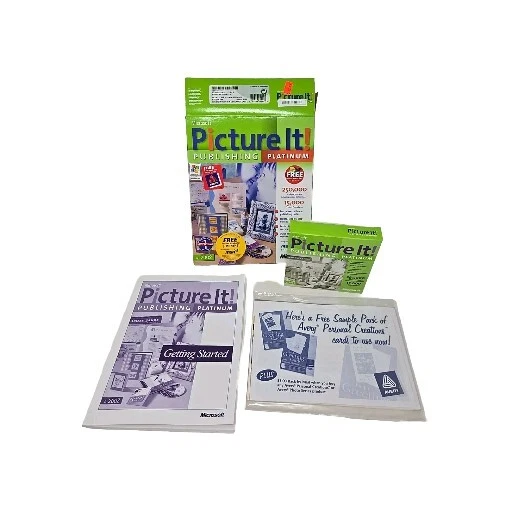 Microsoft Picture It Publishing Platinum 5TH Anniversary Edition Software - Image 1 of 4