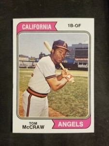 1974 Topps TOM MCGRAW card # 449   [card 1]