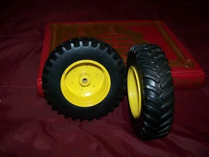 Parts, John Deere 9620 4wd C/E dual wheels, 1/16, Ertl, 1 Pair, custom ideas, JD - Picture 1 of 2
