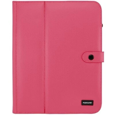 Filemate ECO Faux Leather Case for iPad and 10-Inch Tablets  Magenta - Image 1 of 4