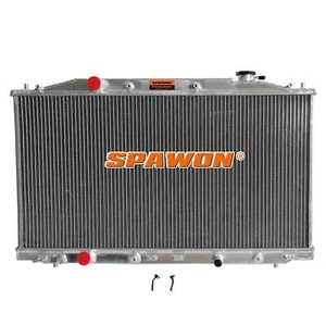 AT SPAWON For Acura TSX 2.4L L4 3.5L V6 2009-2014 2Row CU13082 Aluminum Radiator - Picture 1 of 7