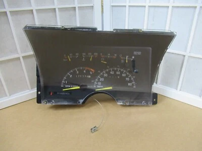 92-94 Chevy GMC C/K Series Truck Blazer Yukon Gauge Cluster Speedometer w/ Tach - Image 1 of 4