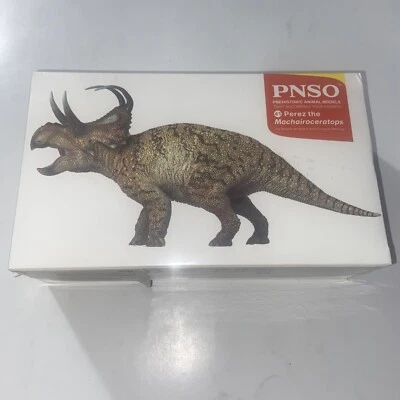 PNSO Perez the Machairoceratops Dinosaur Model No 41 New Sealed - Image 1 of 2