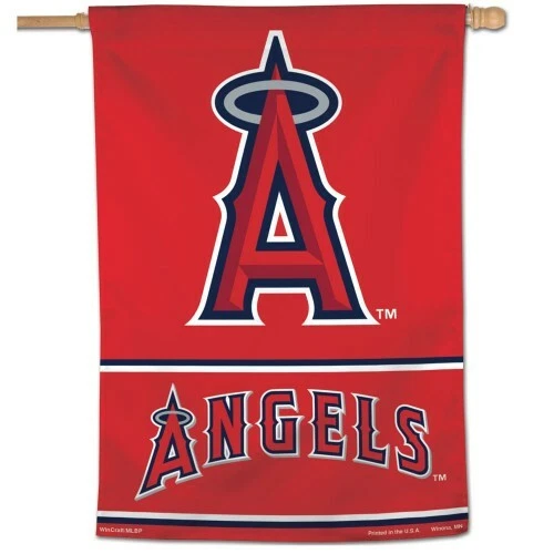 LOS ANGELES ANGELS ~ (1) Official MLB 28x40 Outdoor House Flag Banner ~ New! - Image 1 of 1